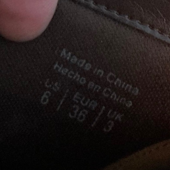 Call It Spring Rust Colored Fringed Bootie Size 6 - Picture 7 of 7